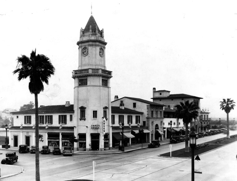 The Holmby Building in 1932